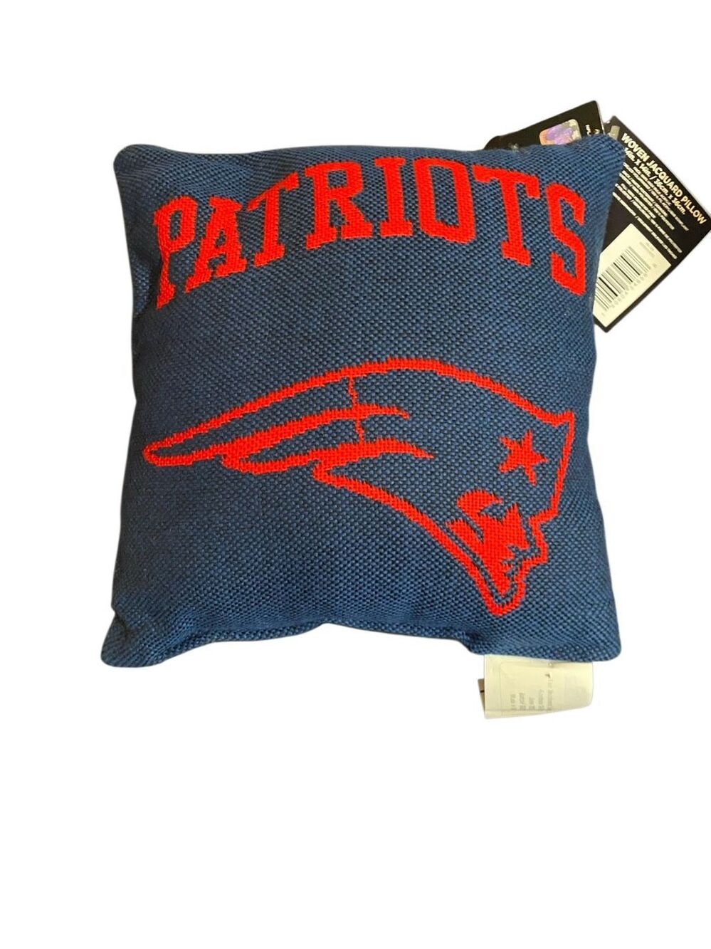 NWT Northwest NFL decorative football throw pillow patriots 14 x 14